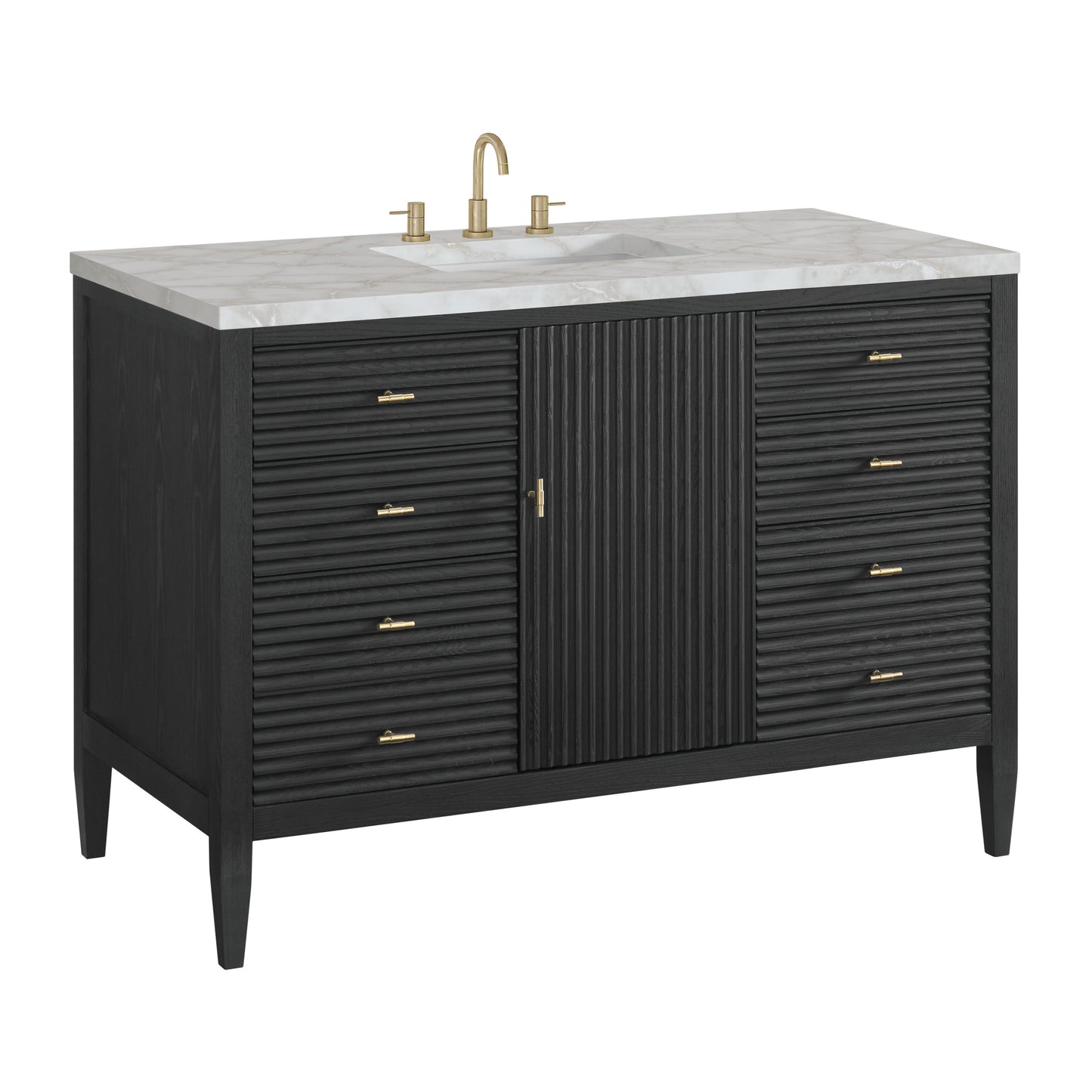 James Martin Myrrin 48" Single Vanity with 3 CM Countertop