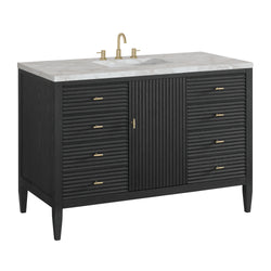 James Martin Myrrin 48" Single Vanity with 3 CM Countertop