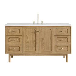 James Martin Laurent 60" Single Vanity with 3 CM Countertop