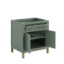 James Martin Chicago 30" Single Vanity with 3 CM Countertop