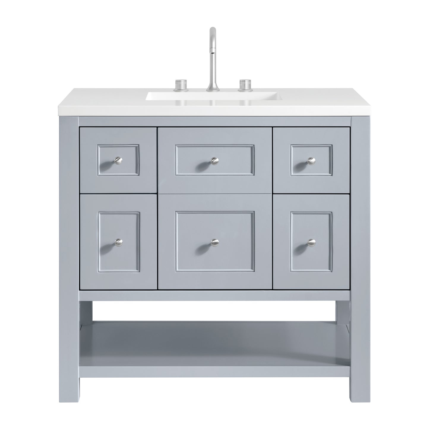 James Martin Breckenridge 36" Single Vanity w/ 3CM Countertop