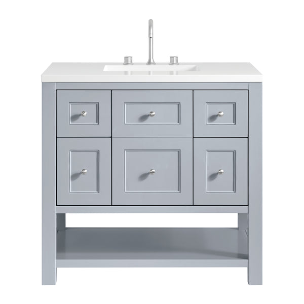 James Martin Breckenridge 36" Single Vanity w/ 3CM Countertop