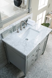 James Martin Brittany 36" Single Vanity with 3 Countertop