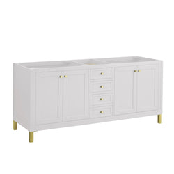 James Martin Chicago 72" Double Vanity with 3 CM Countertop