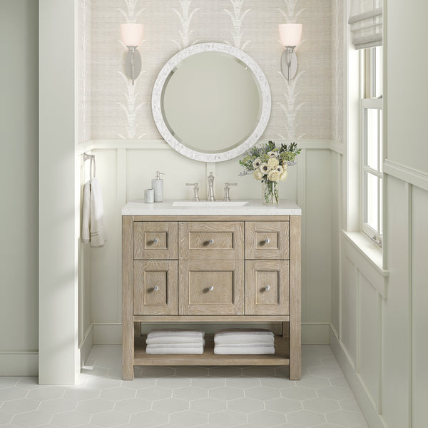 James Martin Breckenridge 36" Single Vanity w/ 3CM Countertop