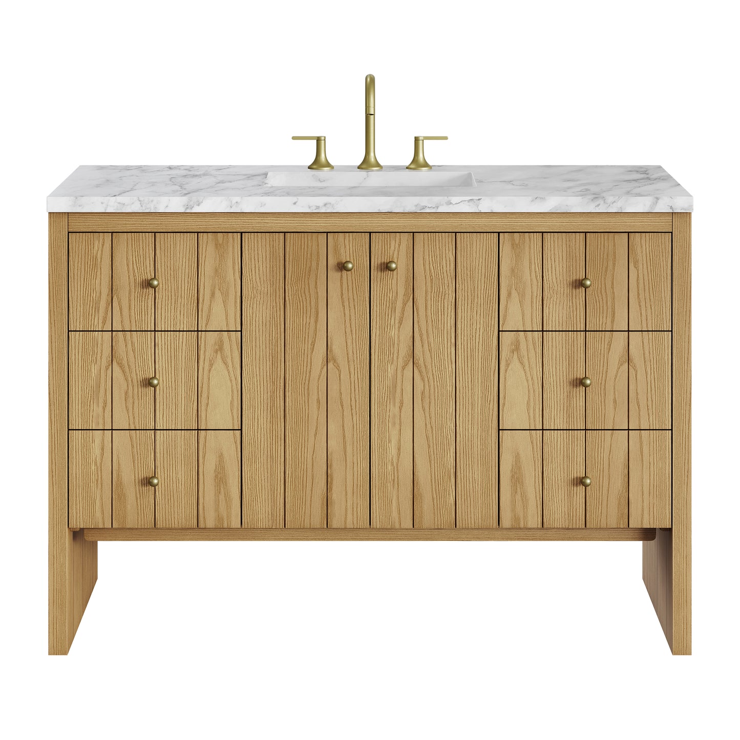 James Martin Hudson 48" Single Vanity with 3 CM Countertop