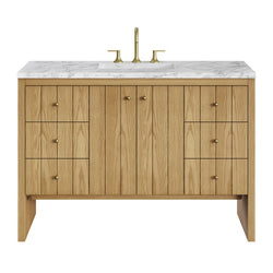 James Martin Hudson 48" Single Vanity with 3 CM Countertop