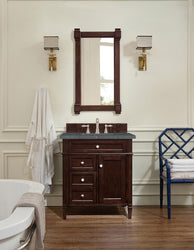 James Martin Brittany 30" Single Vanity with 3 CM Countertop