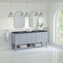 James Martin Breckenridge 72" Double Vanity w/ 3 CM Countertop