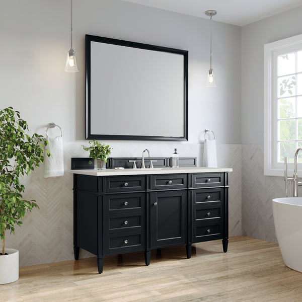 James Martin Brittany 60" Single Vanity with 3 CM Countertop