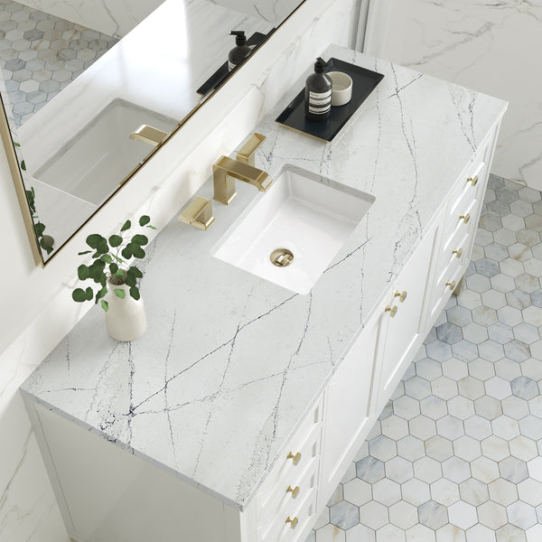 James Martin Chicago 60" Single Vanity with 3 CM Countertop