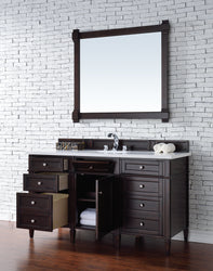 James Martin Brittany 60" Single Vanity with 3 CM Countertop