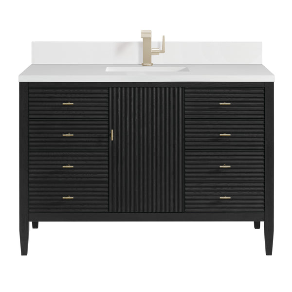 James Martin 48" Myrrin Vanity, W/ 3CM Top