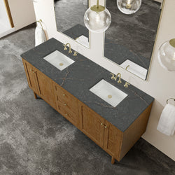 James Martin Laurent 72" Double Vanity with 3 CM Countertop