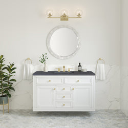 James Martin Chicago 48" Single Vanity with 3 CM Countertop