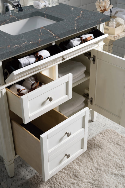 James Martin Brittany 36" Single Vanity with 3 Countertop