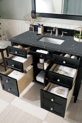 James Martin Brittany 48" Single Vanity with 3 CM Countertop & FreePower Wireless Charger
