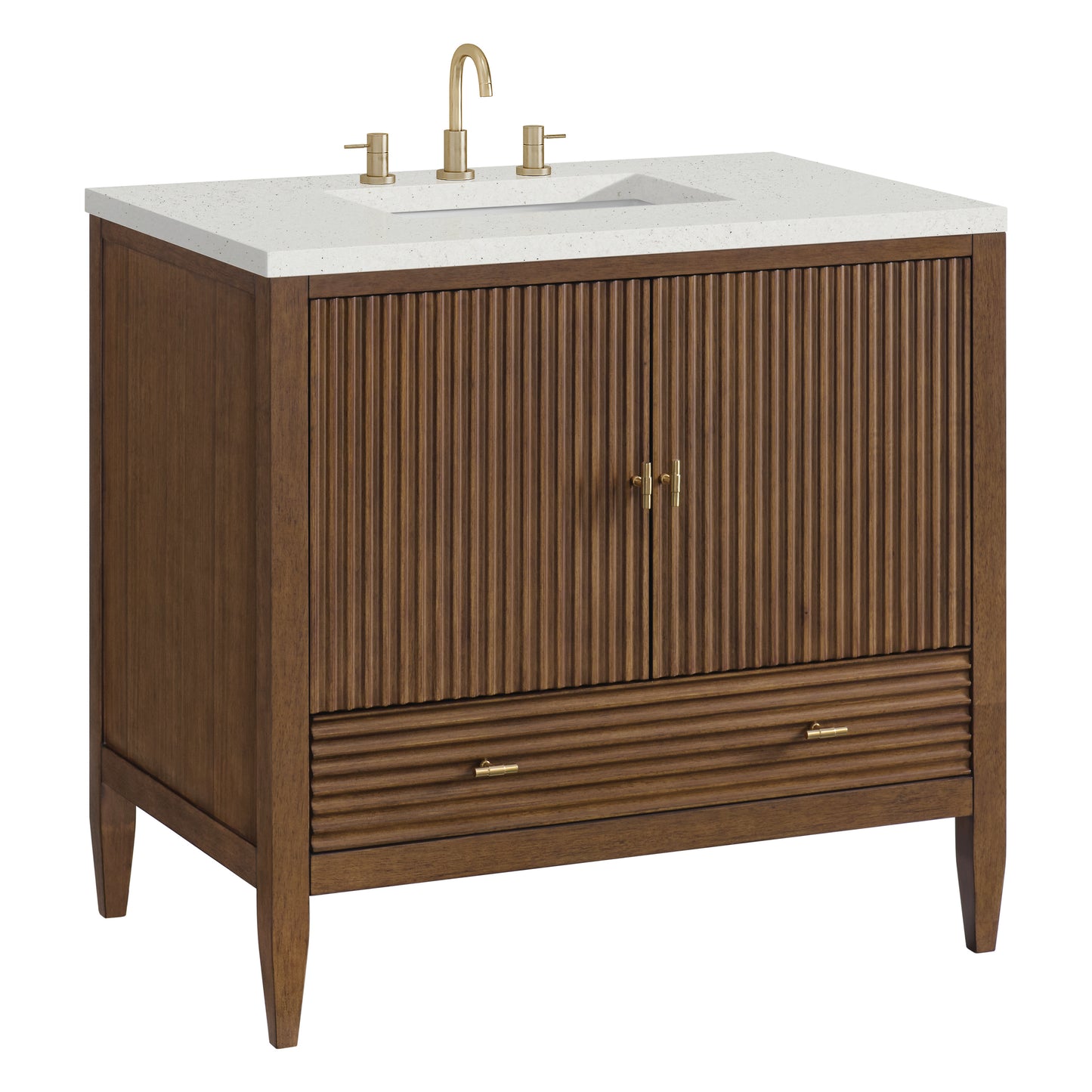 James Martin Myrrin 36" Single Vanity with 3 CM Countertop