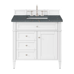 James Martin Brittany 36" Single Vanity with 3 Countertop