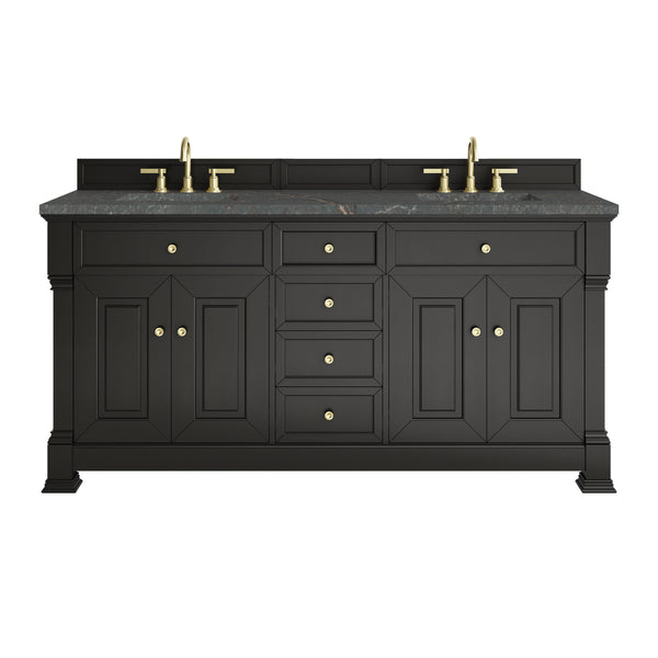 James Martin Brookfield 72" Double Vanity with 3 CM Countertop & FreePower Wireless Charger