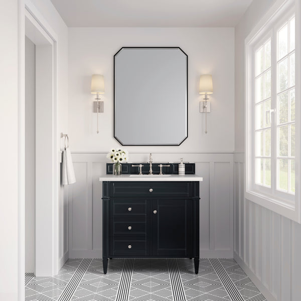James Martin Brittany 36" Single Vanity with 3 Countertop