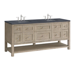 James Martin Breckenridge 72" Double Vanity w/ 3 CM Countertop
