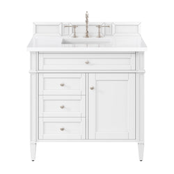 James Martin Brittany 36" Single Vanity with 3 Countertop