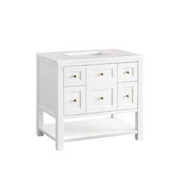 James Martin Breckenridge 36" Single Vanity w/ 3CM Countertop