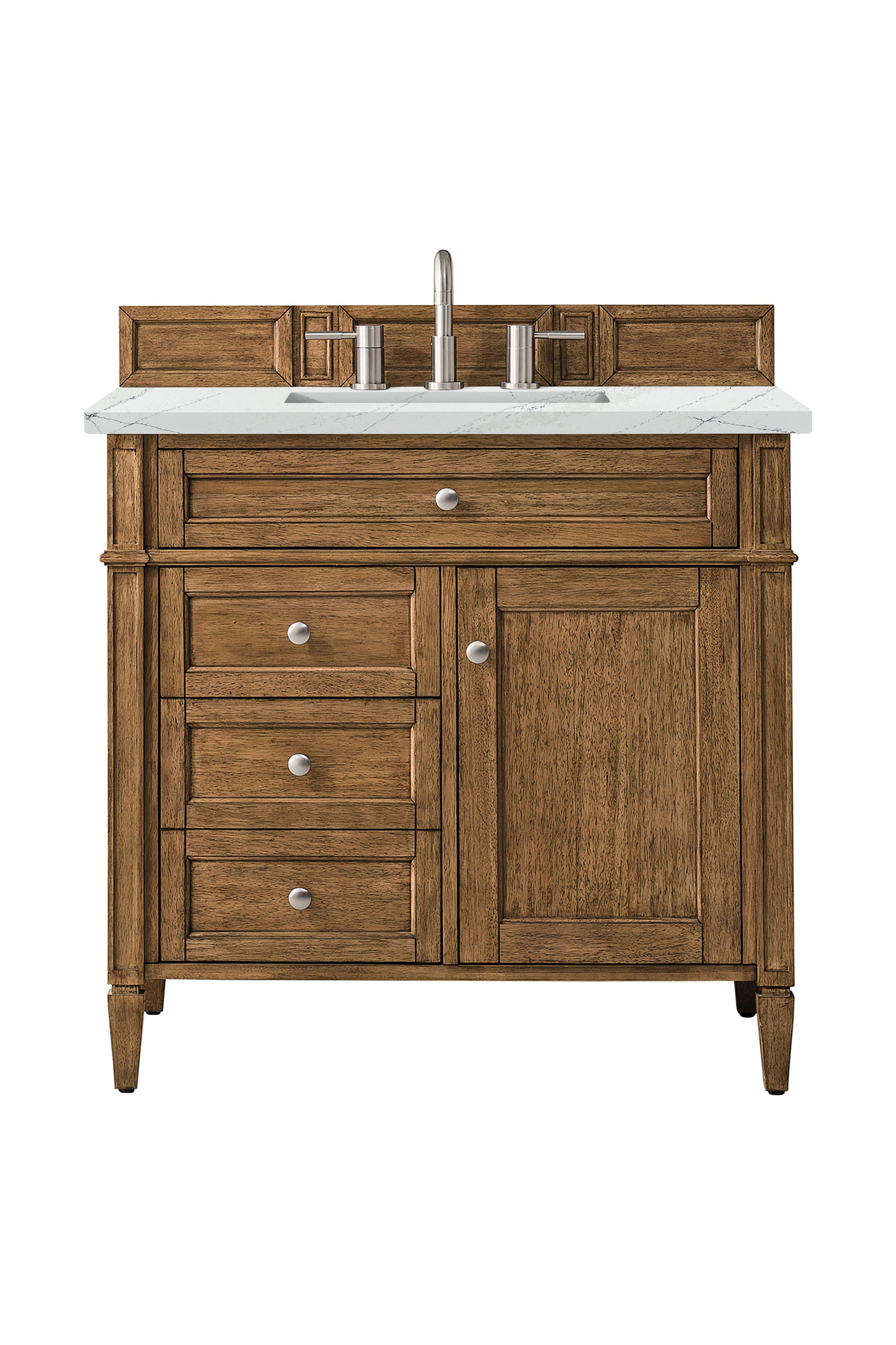 James Martin Brittany 36" Single Vanity with 3 Countertop