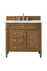 James Martin Brittany 36" Single Vanity with 3 Countertop