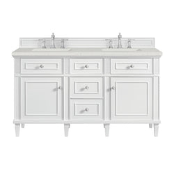 James Martin 60" Lorelai Double Vanity - Luxe Bathroom Vanities