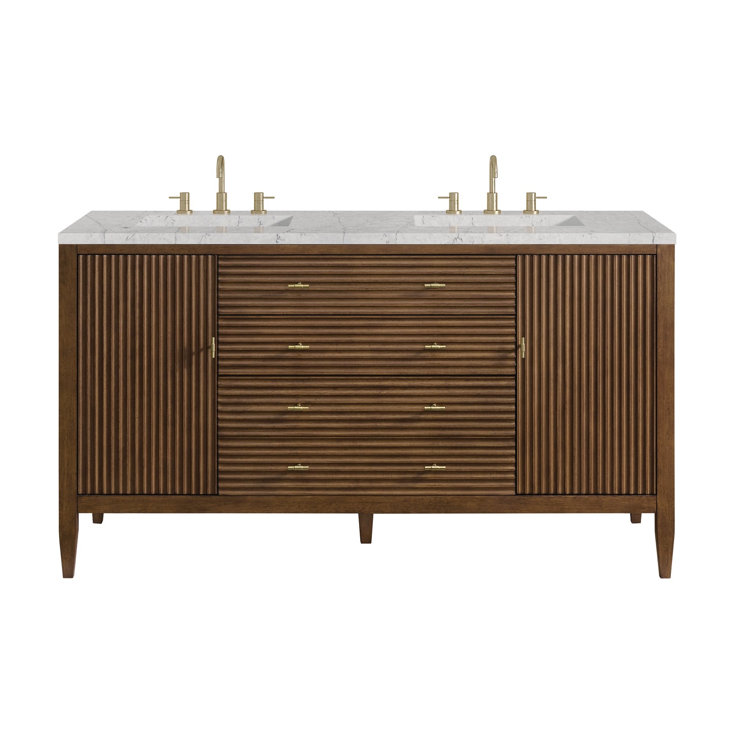 James Martin Myrrin 60" Double Vanity with 3 CM Countertop