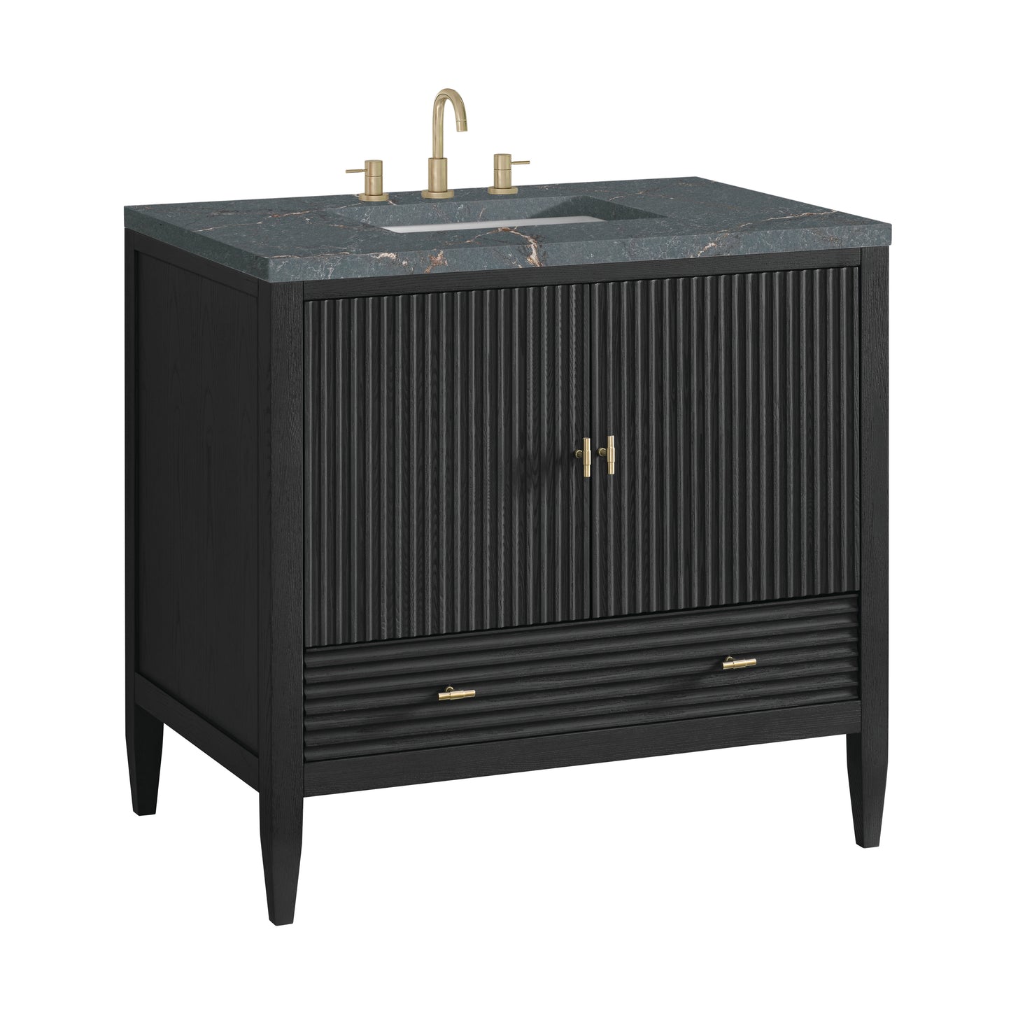 James Martin Myrrin 36" Single Vanity with 3 CM Countertop