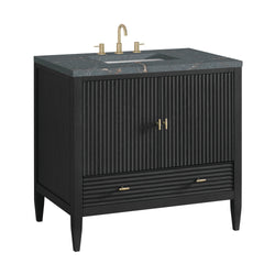 James Martin Myrrin 36" Single Vanity with 3 CM Countertop