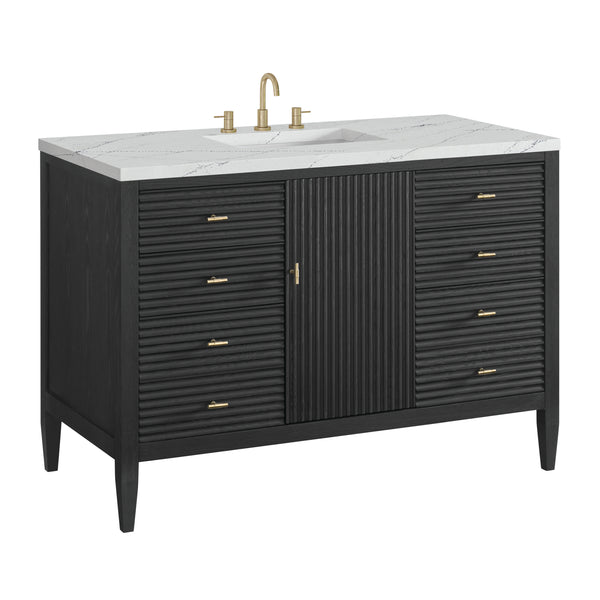 James Martin Myrrin 48" Single Vanity with 3 CM Countertop