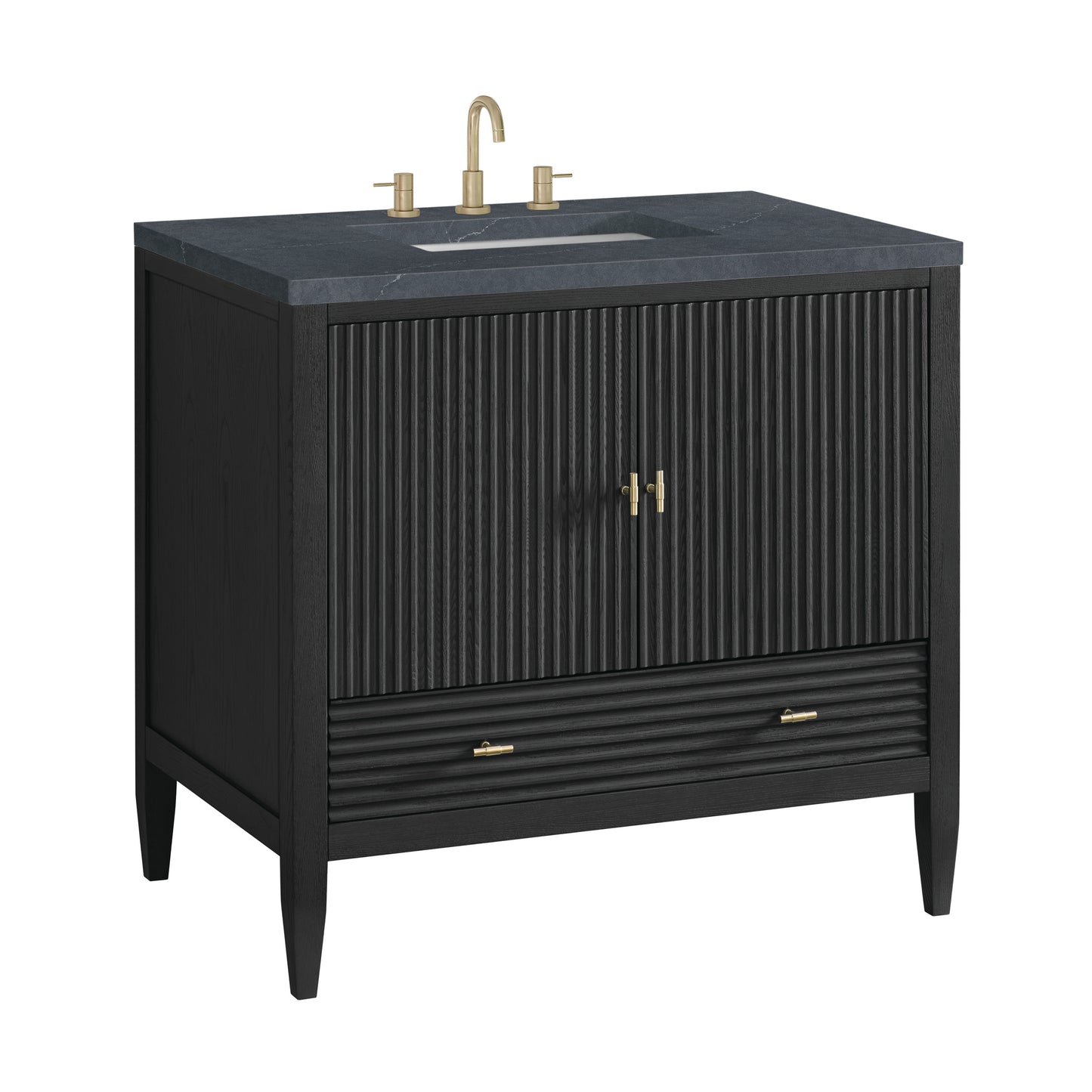 James Martin Myrrin 36" Single Vanity with 3 CM Countertop