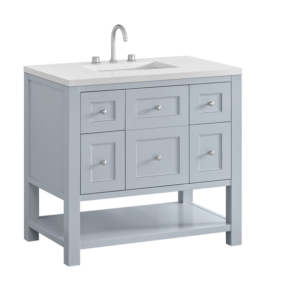 James Martin Breckenridge 36" Single Vanity w/ 3CM Countertop