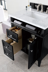 James Martin Brittany 30" Single Vanity with 3 CM Countertop