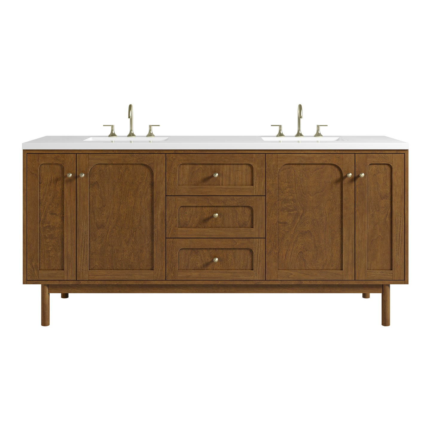 James Martin Laurent 72" Double Vanity with 3 CM Countertop