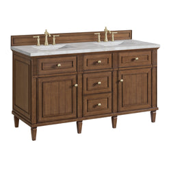 James Martin Lorelai 60" Double Vanity with 3 CM Countertop & FreePower Wireless Charger