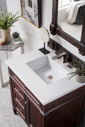 James Martin Brittany 30" Single Vanity with 3 CM Countertop