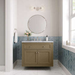 James Martin Chicago 36" Single Vanity with 3 CM Countertop