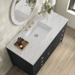 James Martin 48" Myrrin Vanity, W/ 3CM Top