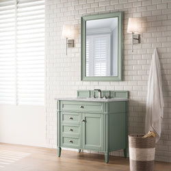 James Martin Brittany 36" Single Vanity with 3 Countertop