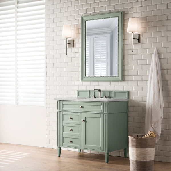 James Martin Brittany 36" Single Vanity with 3 Countertop