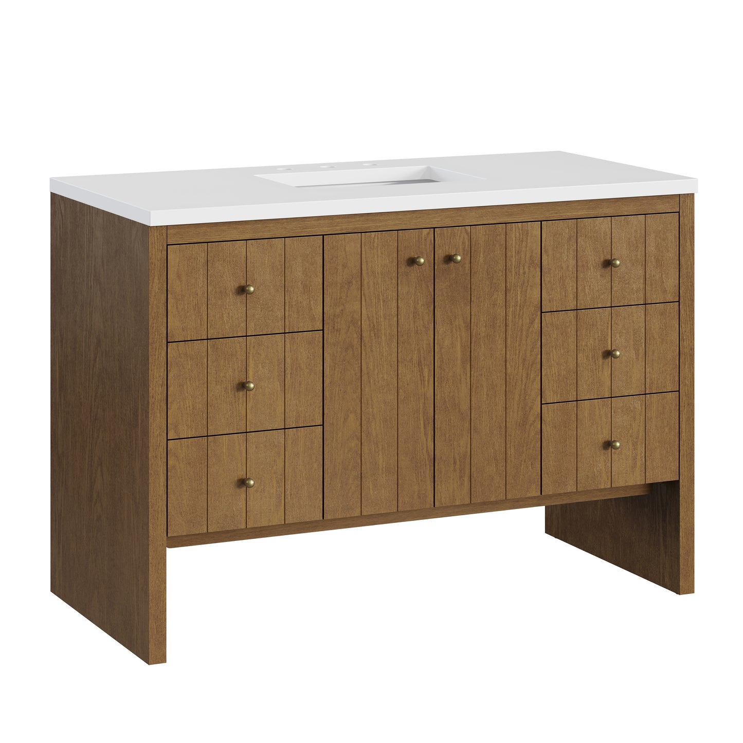 James Martin Hudson 48" Single Vanity with 3 CM Countertop