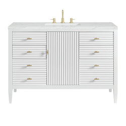James Martin Myrrin 48" Single Vanity with 3 CM Countertop