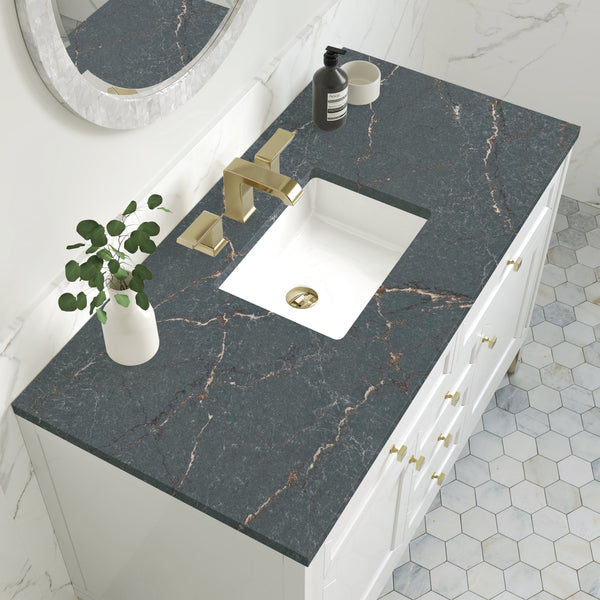 James Martin Chicago 48" Single Vanity with 3 CM Countertop
