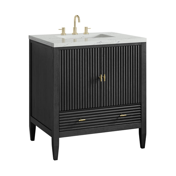 James Martin Myrrin 30" Single Vanity with 3 CM Countertop
