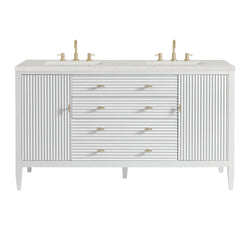 James Martin Myrrin 60" Double Vanity with 3 CM Countertop
